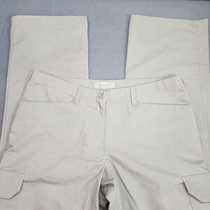 Cintas Cargo Pants Womens Khaki Tan Susan Fit Straight Leg Workwear Sz 10 - NWOT